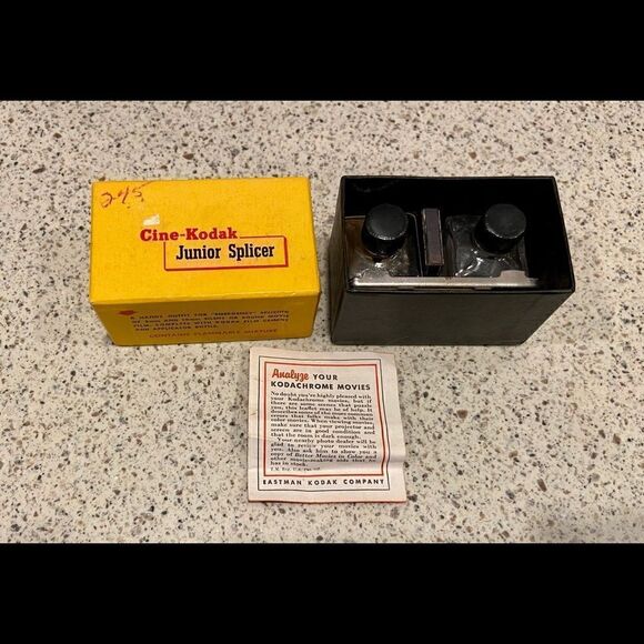 Vintage Kodak Cine Film JUNIOR SPLICER - Picture 2 of 14
